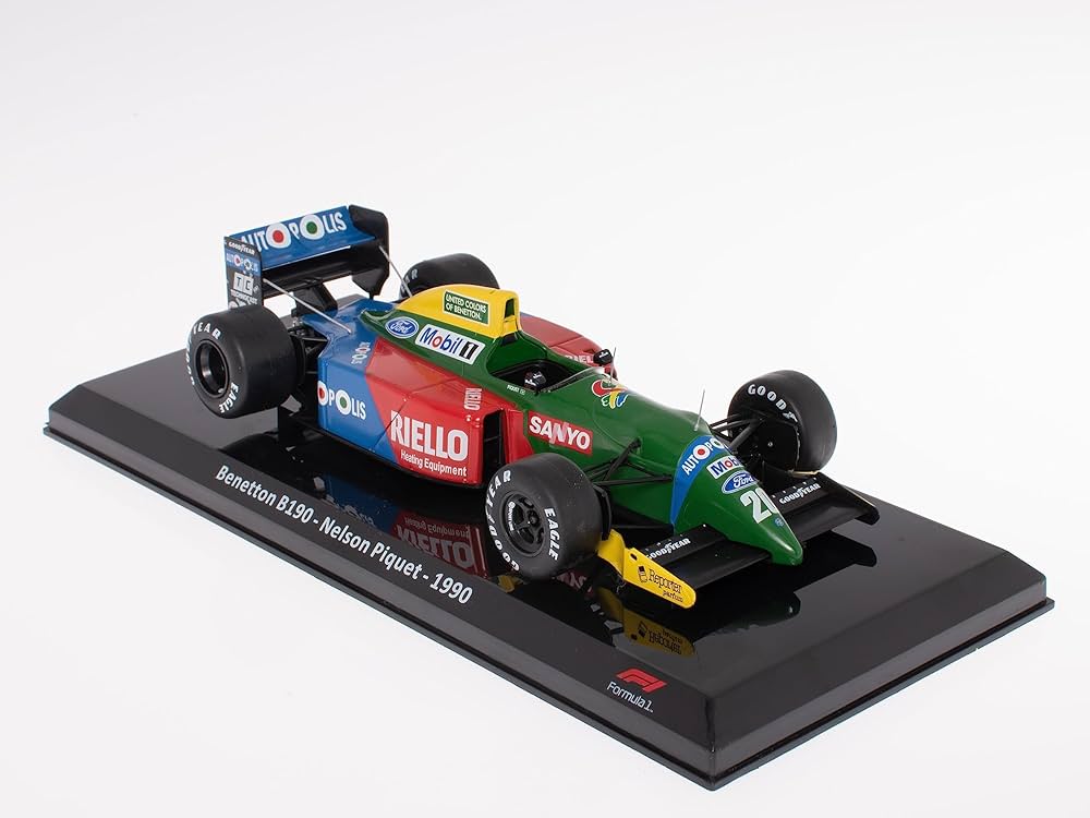 Formula 1 car 1/24 Compatible with Benetton B190 - Nelson